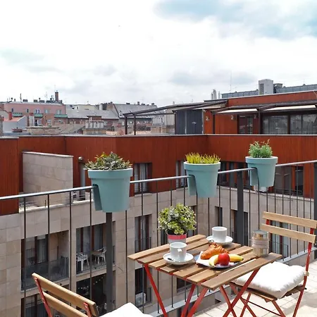 Skyline Soho ☆ With A/c And Free Parking Apartament Budapesta
